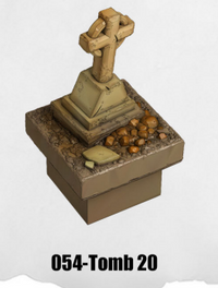 Haunted Graveyard Tomb 20 Religious HG-054 by Dungeon Blocks