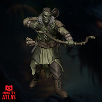 Half-Orc Ranger by Monster Atlas