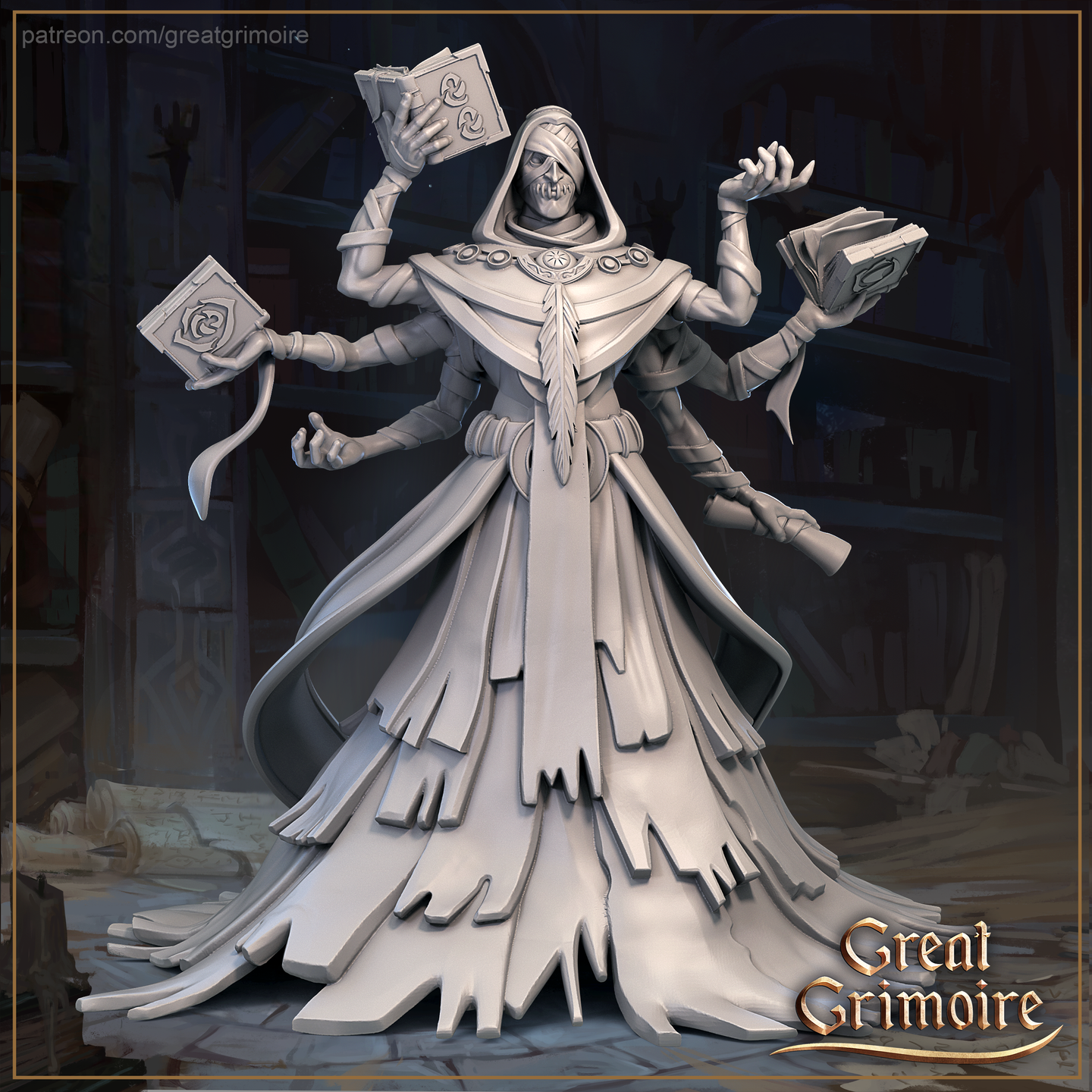 Keeper of the Library 02 by Great Grimoire