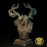 Hedge Knight Bust by The Witchguild