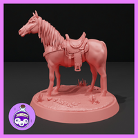 Horse Saddled by Ella's Arcanum Minis