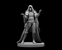 Human Female Bard Warlock by MZ4250