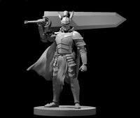 Elf Male Paladin 3 w/ Greatsword by MZ4250
