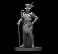 Human Male Voodoo Necromancer by MZ4250