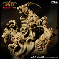 Ivory Goats by Primal Collectibles