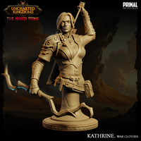 Female Warrior Fighter (Katherin Bromm) Bust by Primal Collectibles