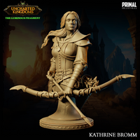 Human Fighter (Katherine Bromm) Bust by Primal Collectibles
