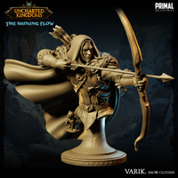 Dark Elf Ranger (Varik) Bust by Primal Collectibles