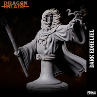 Human Dark Wizard (Edheliel) w/Hood Up Bust by Primal Collectibles