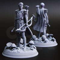 Drow Soldier w/Bow by DM Stash