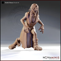 Zombie Human Female 02 by Novaminis
