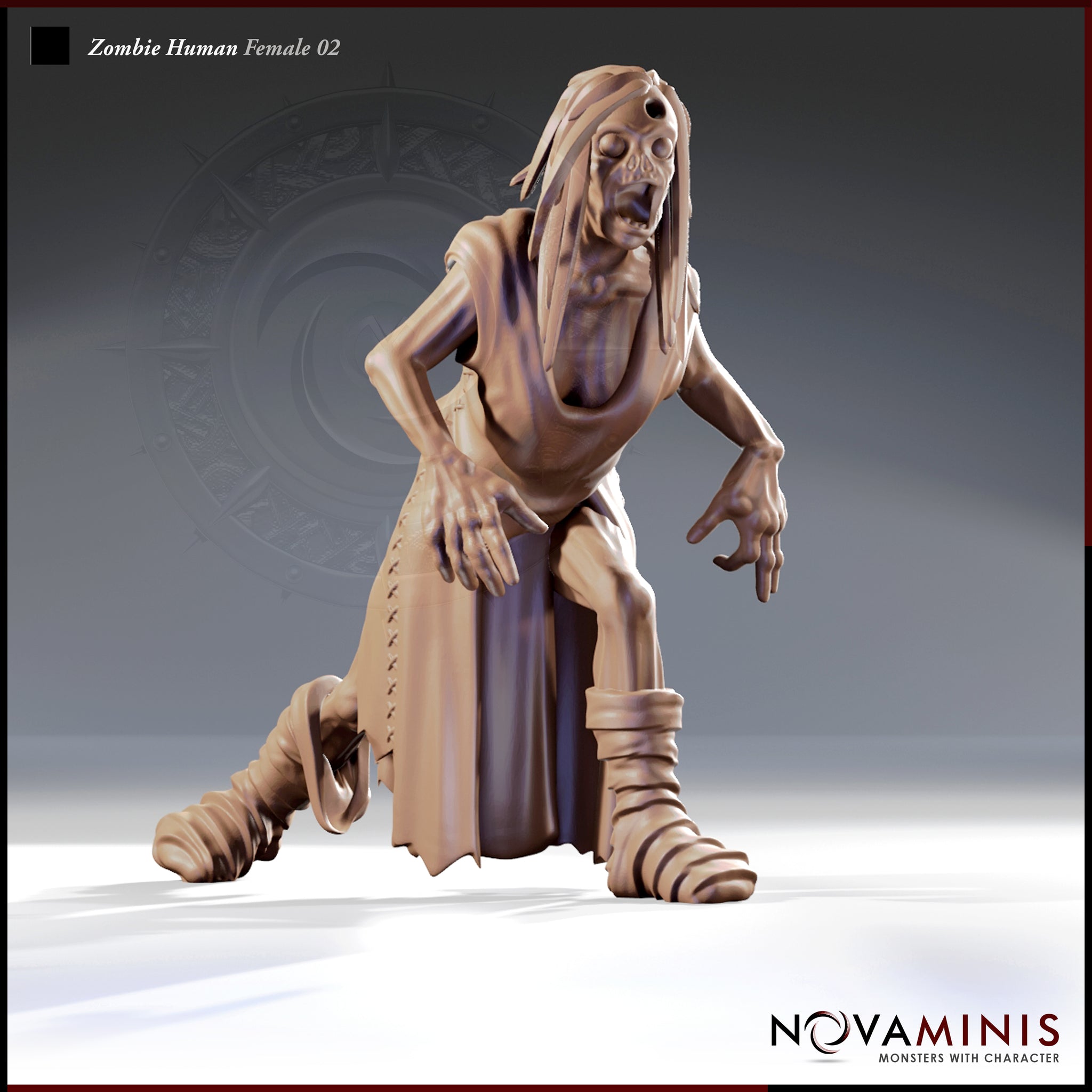Zombie Human Female 02 by Novaminis