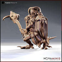 Troglodyte Shaman 01 by Novaminis