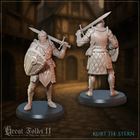 Kurt the Stern by Great Grimoire
