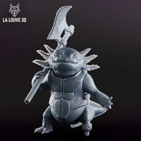 Guard Axolotl by La Louve 3D