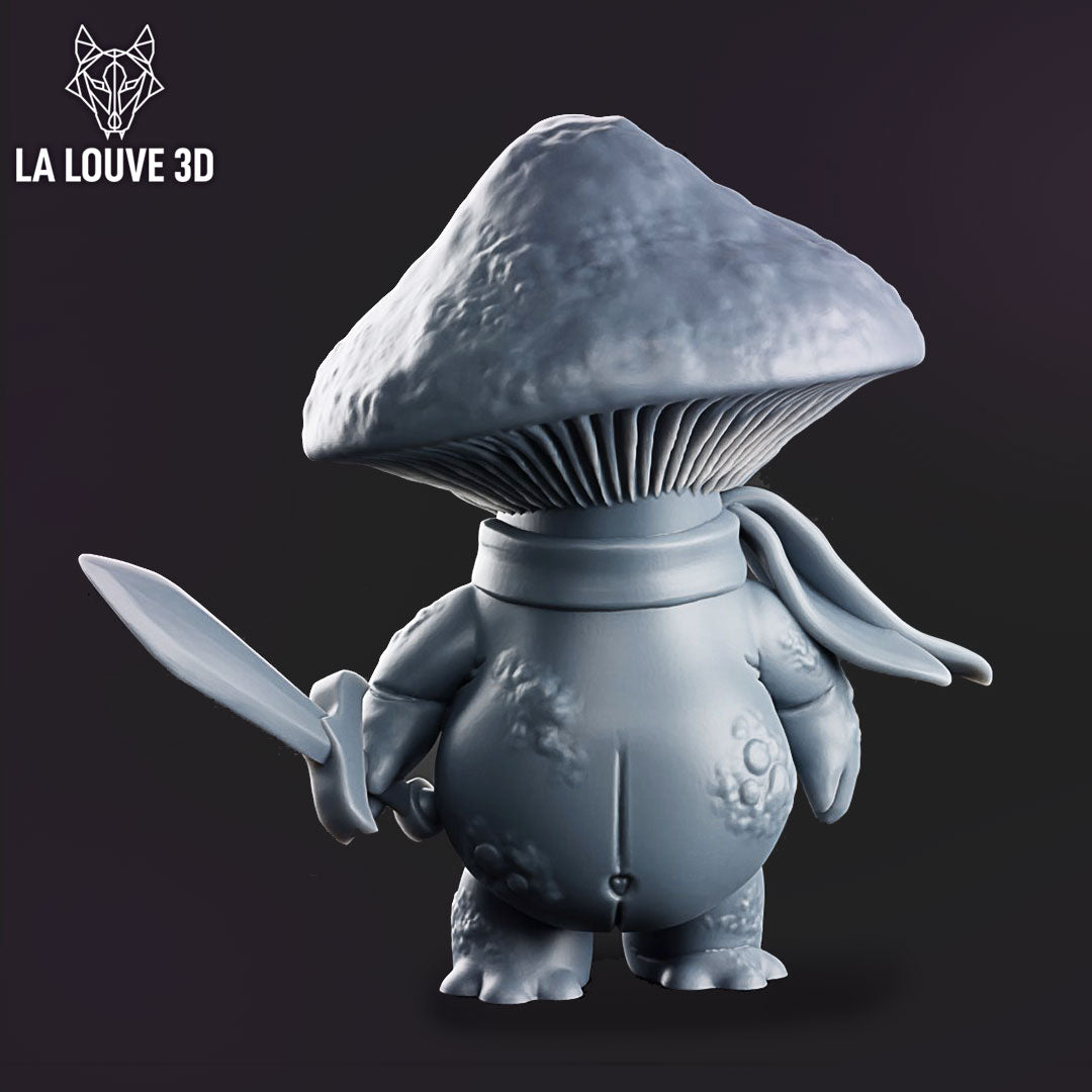 Adventurer Mushroom by La Louve 3D