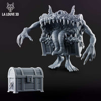 Treasure Chest Mimic by La Louve 3D