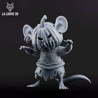 Pumpkin Head Mouse by La Louve 3D