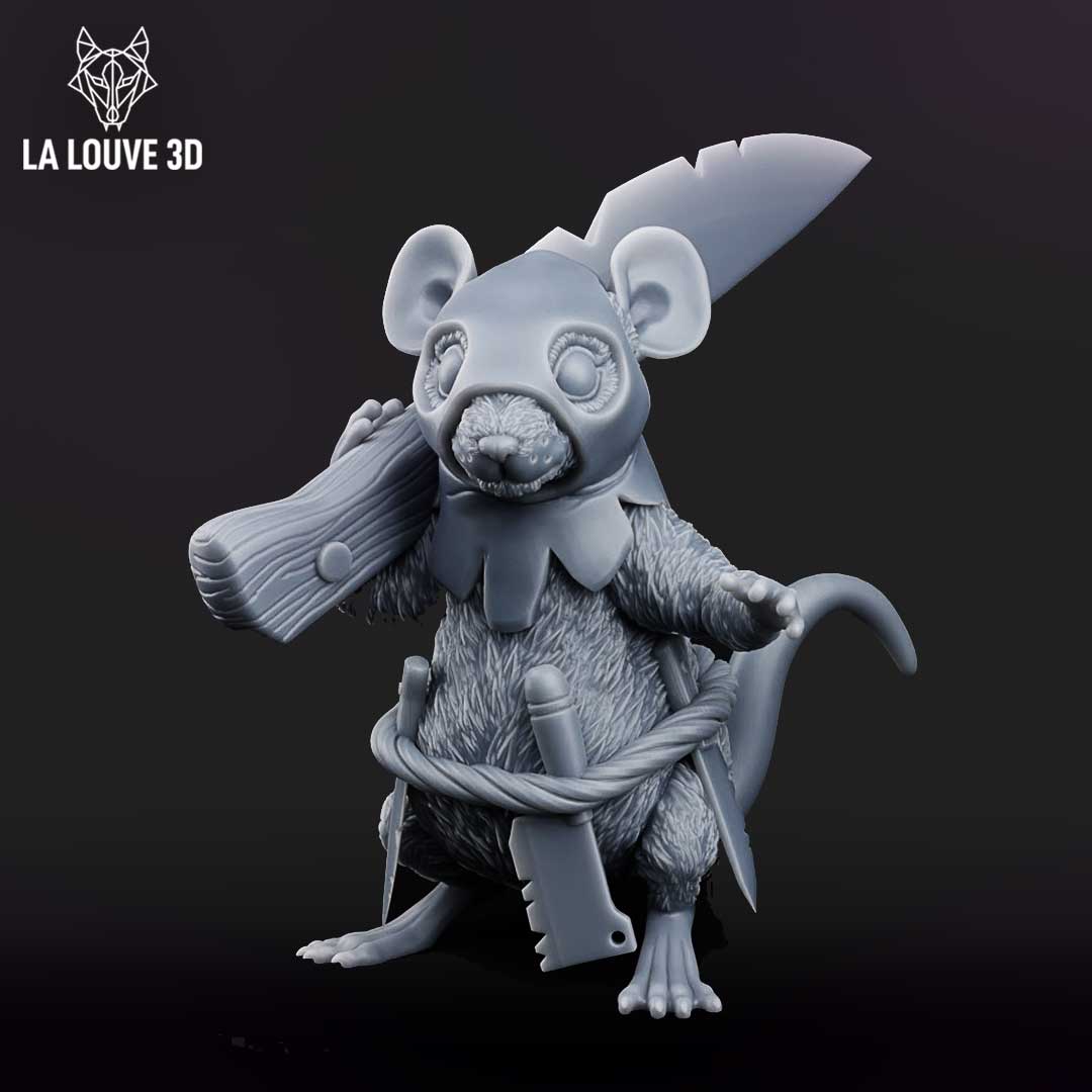 Mouse Executioner by La Louve 3D