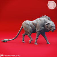 Leucrotta 01 by Yasashii Kyojin Studios