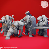 Elephantfolk (Loxodon) Bundle by Yasashii Kyojin Studios