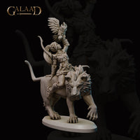 Mounted Amazon 01 by Galaad Miniatures