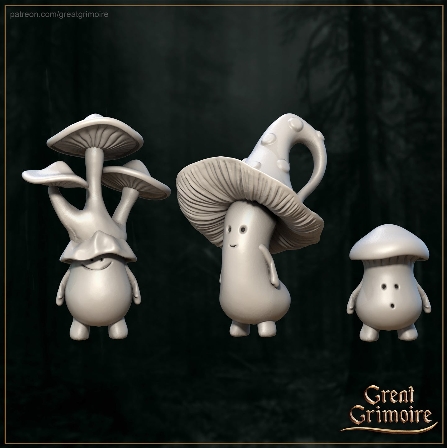 Mushroom 04 by Great Grimoire