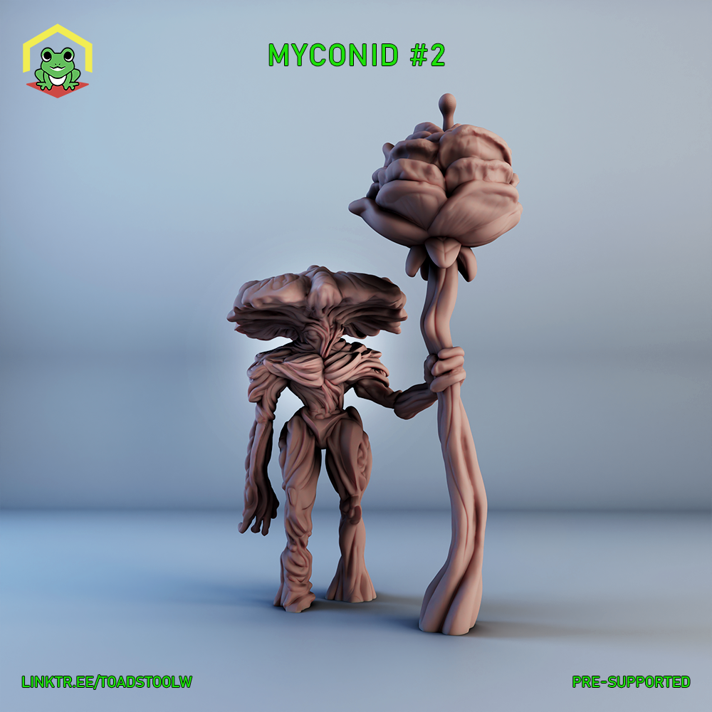 Myconid #2 by The Toadstool Weaver