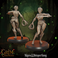 Rogue Bandit Nyra Whisperfang by Great Grimoire