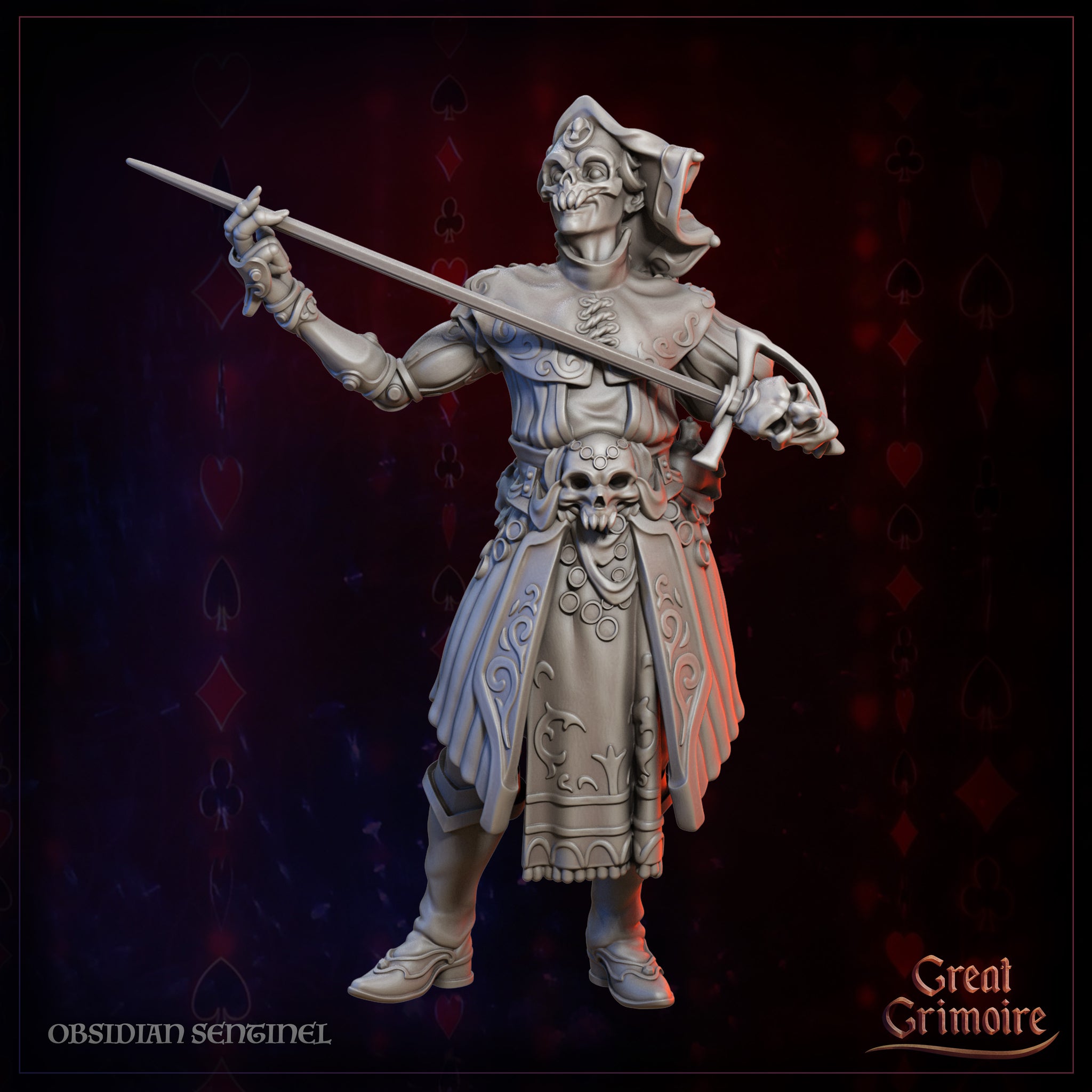 Obsidian Sentinel 03 by Great Grimoire