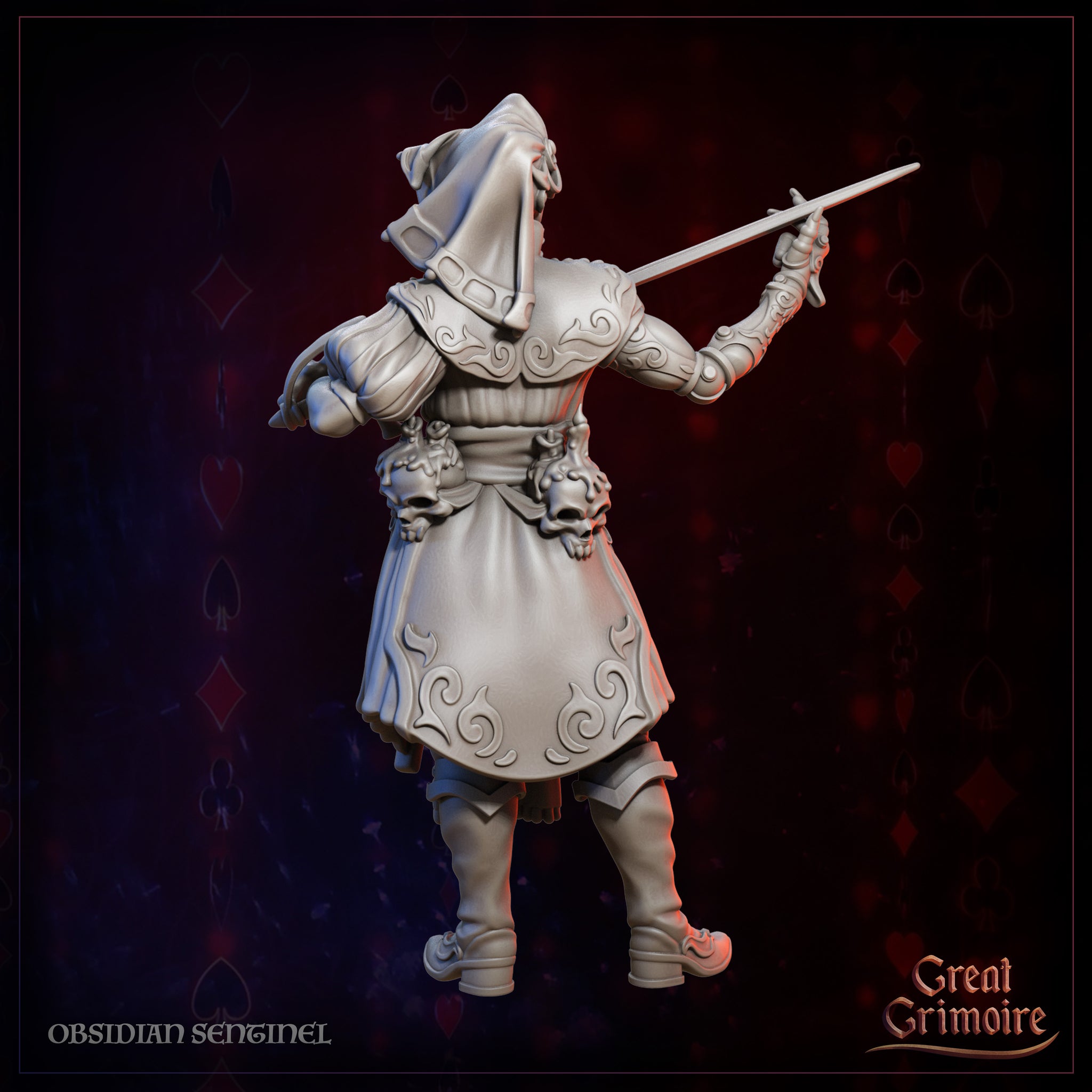 Obsidian Sentinel 03 by Great Grimoire