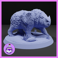 Owlbear Walking by Ella's Arcanum Minis