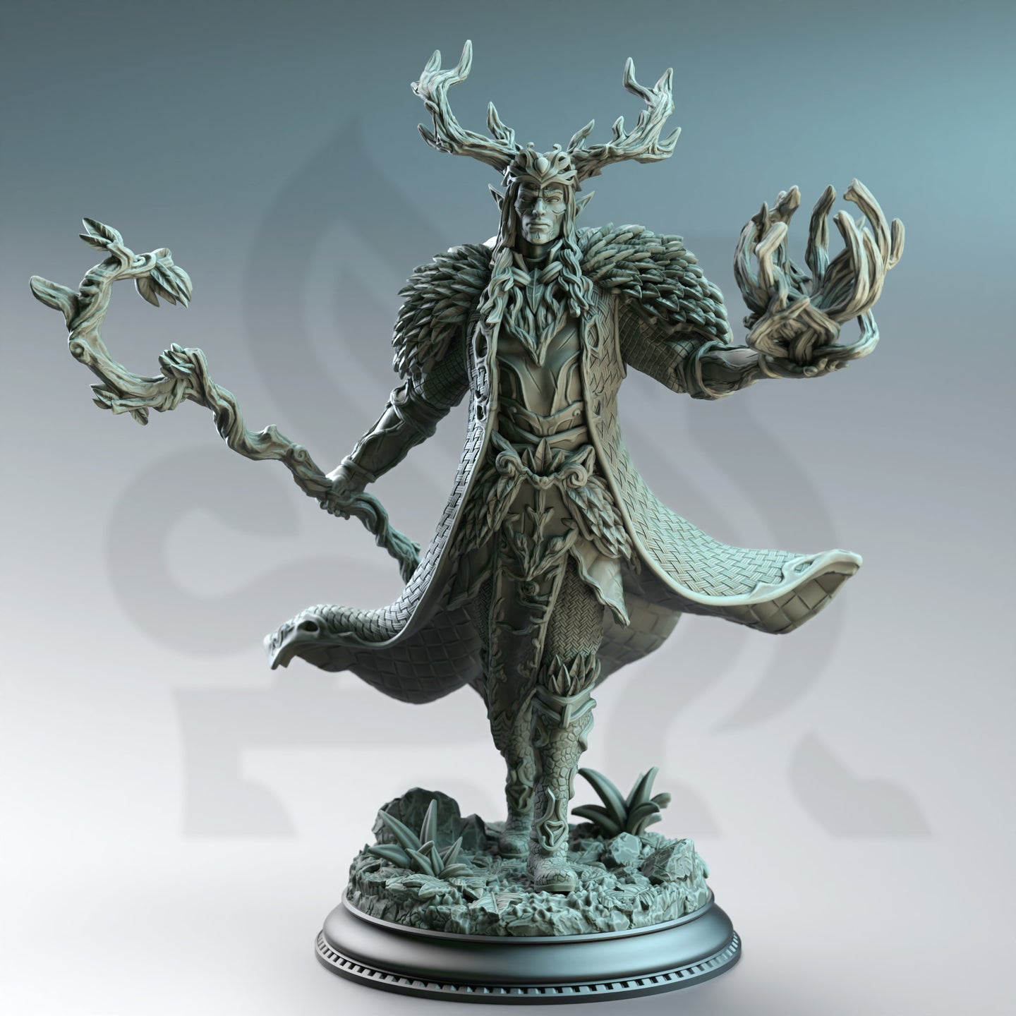 Fey Court Wizard (Pontifax the Emerald Eyed) by DM Stash