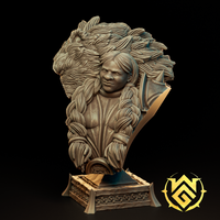 Queen of Frosthold Bust by The Witchguild