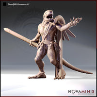 Lizardfolk Geomancer 01 by Novaminis