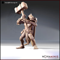 Lizardfolk Sovereign 03 by Novaminis