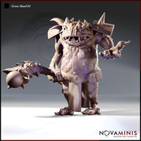 Green Slaad 03 by Novaminis