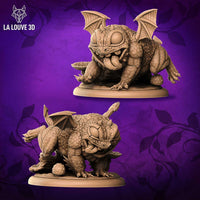Small Demonic Toads by La Louve 3D