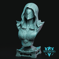 Rotbloom Priestess Bust by Witchsong Miniatures