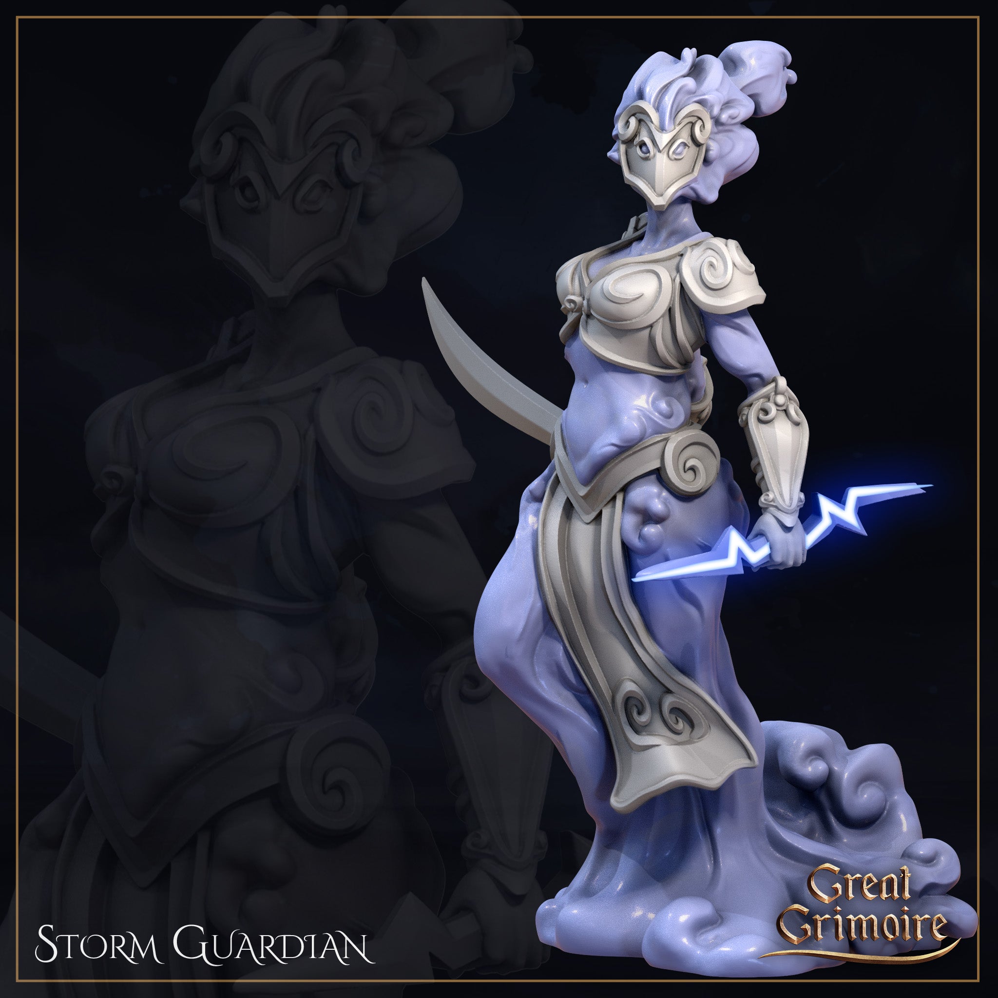 Storm Spirit 02 by Great Grimoire