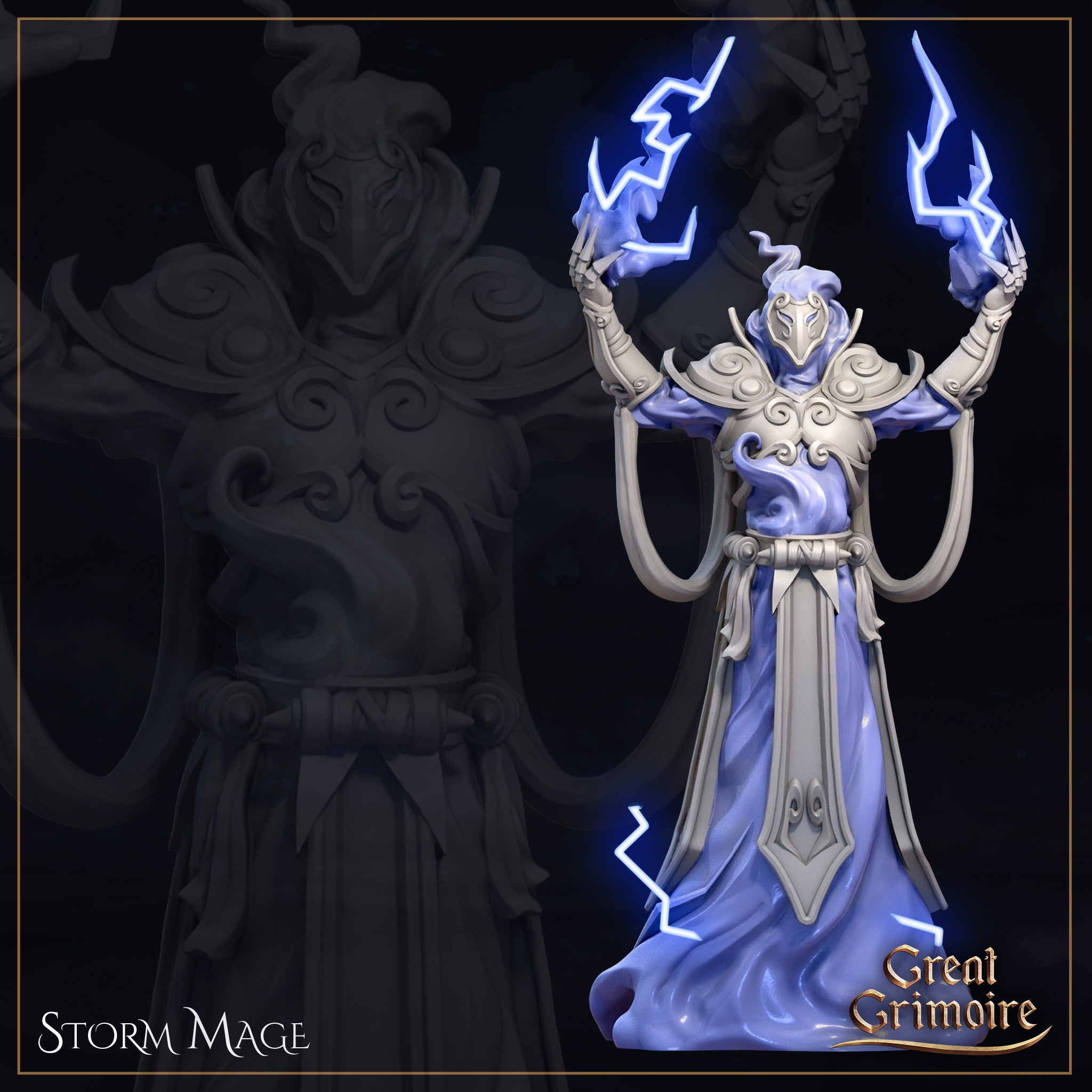 Storm Spirit 03 by Great Grimoire