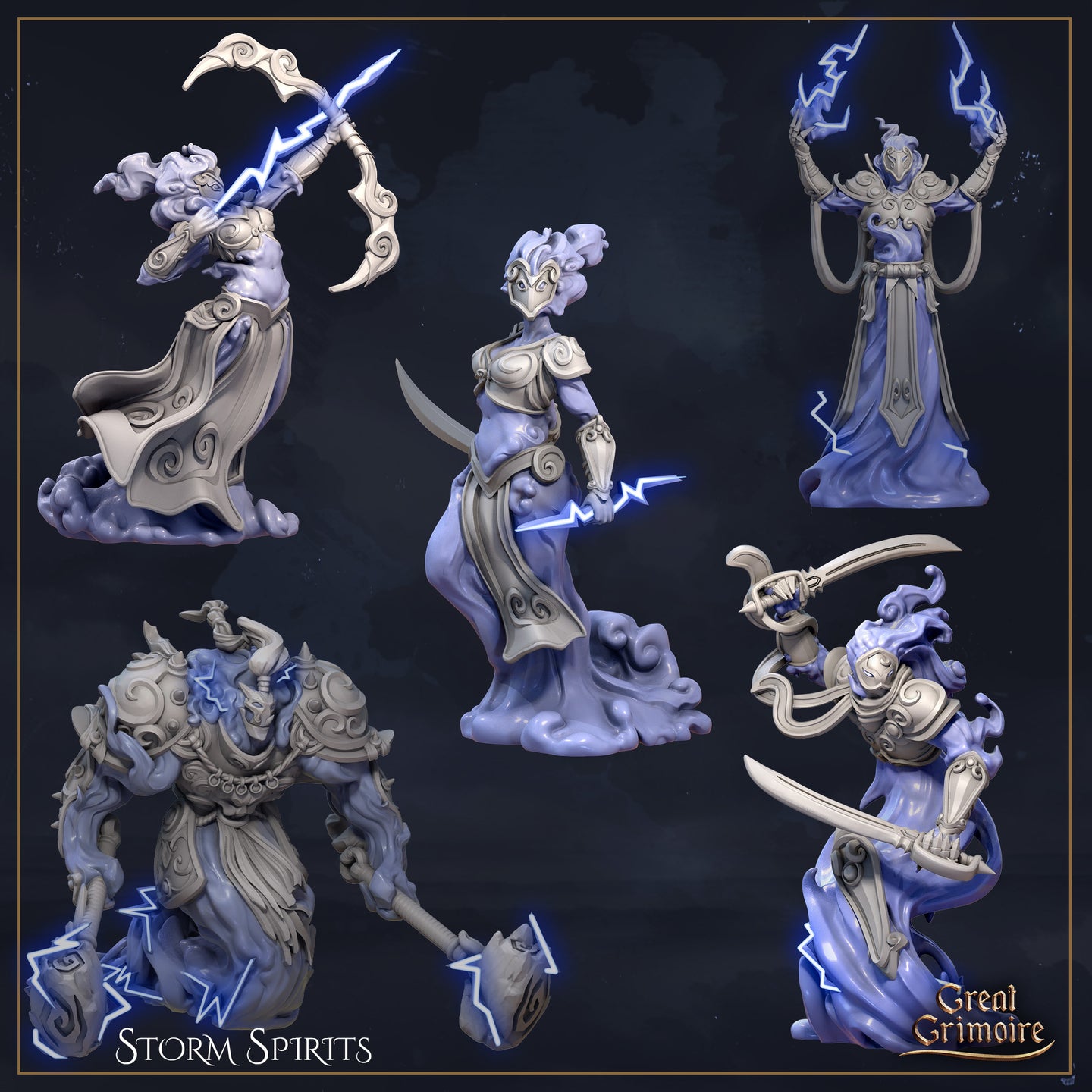 Storm Spirit Bundle by Great Grimoire