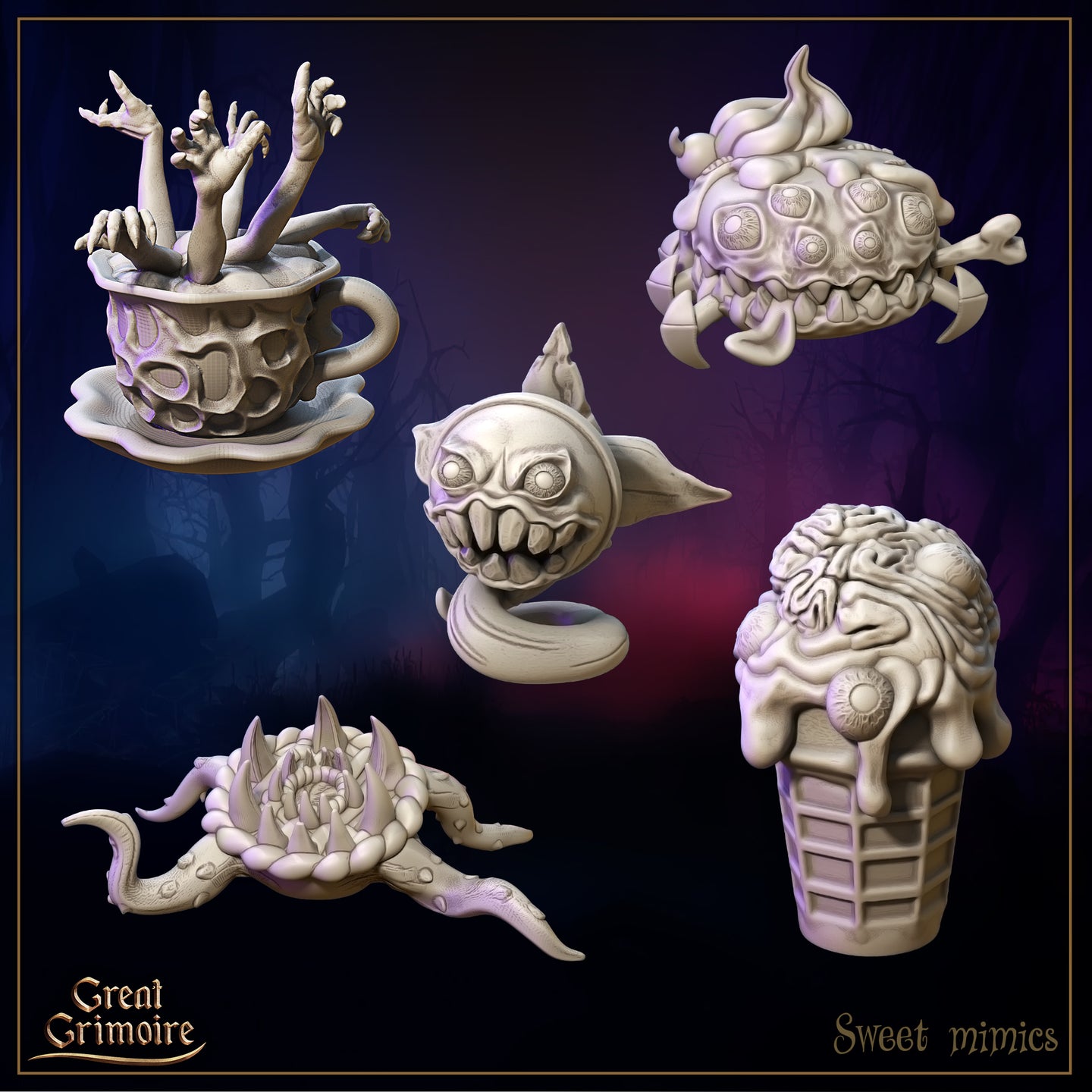 Sweet Mimic Bundle by Great Grimoire