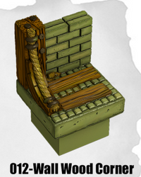 Toxic Sewer Small Wall TS-013 by Dungeon Blocks