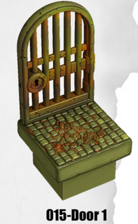 Toxic Sewer Door 2 TS-016 by Dungeon Blocks