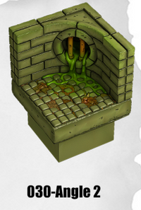 Toxic Sewer Angle 2 TS-030 by Dungeon Blocks