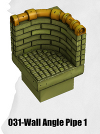 Toxic Sewer Wall Angle PIpe 1 TS-031 by Dungeon Blocks