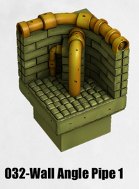 Toxic Sewer Wall Angle Pipe 2 TS-032 by Dungeon Blocks