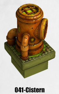 Toxic Sewer Cistern TS-041 by Dungeon Blocks