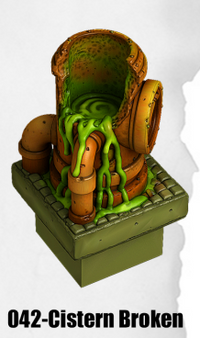 Toxic Sewer Cicstern Broken TS-042 by Dungeon Blocks